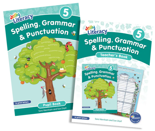 Spelling, Grammar & Punctuation Teacher & Pupil Book 5 Bundle